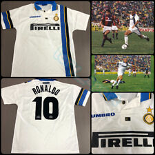 Maglia Shirt Trikot Camiseta Inter Milan away 1997/98 RONALDO UMBRO ORIGINALE usato  Citta Sant Angelo