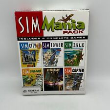 Usado, Sim Mania PC 6 jogos pacote caixa grande: City Safari Tower Isle Copter Streets comprar usado  Enviando para Brazil