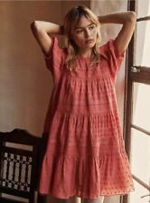 Doen Women’s Dress Size M Pink Knee Length Nerine Style Short Boho for sale  Shipping to South Africa