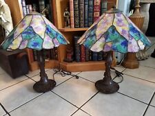 Pair tiffany style for sale  Lakeland
