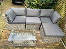 Rattan sofa set for sale  READING