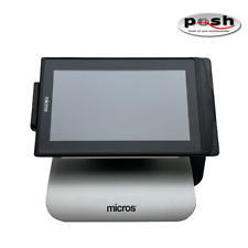Terminal POS MICROS mStation/Tablet con mini impresora de recibo y pantalla trasera 2x20 segunda mano  Embacar hacia Argentina