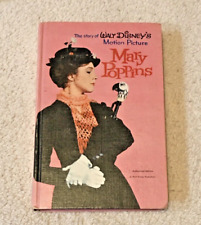 Vintage Whitman Mary Poppins Walt Disney's Motion Picture HC Livro 1964 comprar usado  Enviando para Brazil