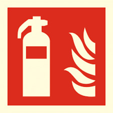 Photoluminescent Fire Extinguisher Sign for sale  Shipping to South Africa