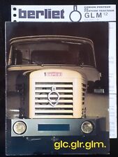 Brochure camion berliet d'occasion  Montélimar
