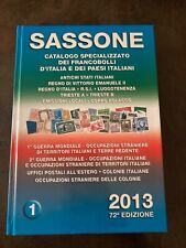 Catalogo sassone francobolli usato  Roma