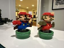 LOTE de figuras amiibo de Nintendo 8 bits de Super Mario Bros 30 aniversario azul y marrón segunda mano  Embacar hacia Mexico