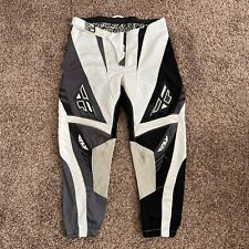 Fly Racing Pants Mens 36 White Kinetic Mesh Tech Mid Rise Tapered Leg for sale  Shipping to South Africa