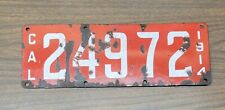 1914 california license plate for sale  Gold Hill