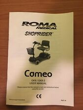 Shoprider cameo mobility for sale  HALSTEAD