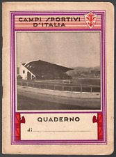 Calcio quaderno campi usato  Roma