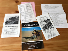 Carradice original brochures for sale  Shipping to Ireland