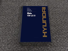 Escavadeira Hyundai ROBEX 130 LC-3 manual catálogo de peças comprar usado  Enviando para Brazil