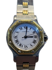 Cartier 80s santos d'occasion  Troyes