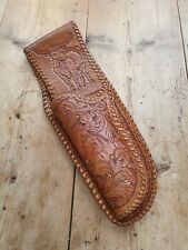 Leather tooled holster for sale  GLOUCESTER