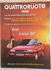 Quattroruote gennaio 1991 usato  Trapani