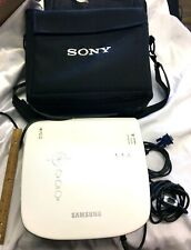 Projetor Samsung com estojo de transporte Sony funcionando SP-L220 frete grátis comprar usado  Enviando para Brazil