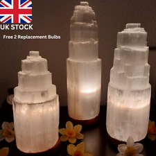 Selenite lamp natural for sale  UK