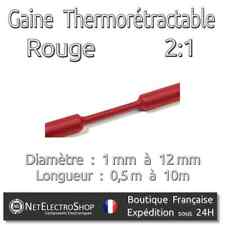 Gaine thermorétractable rouge d'occasion  France