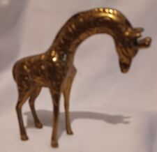 Vintage brass giraffe for sale  WEST CALDER