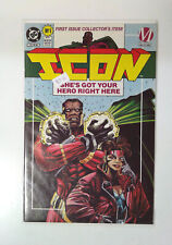 Icon #1 Milestone Media (1993) Key 1st Appearance Icon,Rocket Comic Book for sale  Shipping to South Africa