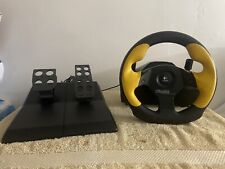 Used, Logitech WingMan Formula GP Steering Wheel and Pedals 863185-0000 for sale  Shipping to South Africa