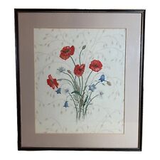 Embroidered framed picture for sale  UK