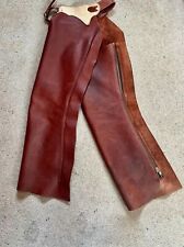 Child leather western for sale  UK