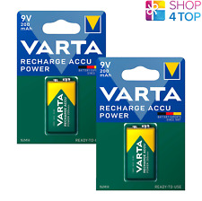 2 VARTA RECARGA ACCU POWER 9V HR22 BATERÍAS NiMH 200mAh E-BLOCK TRANSISTOR NUEVO segunda mano  Embacar hacia Argentina