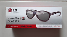 NEW LG Cinema 3D Glasses AG-F310 2 Pairs With Cleaning Cloth for sale  Shipping to South Africa