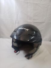 Capacete de motocicleta GPX rosto aberto touring preto aprovado pelo ponto tamanho pequeno, usado comprar usado  Enviando para Brazil