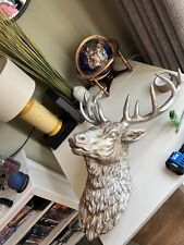 Stag head bust for sale  CHESTERFIELD