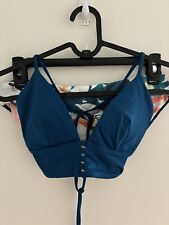 Women's Medium Maaji bikini reversable bathing suit/ royal blue &beach colors for sale  Shipping to South Africa