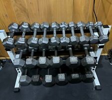 Dumbell set rack for sale  Silver Spring