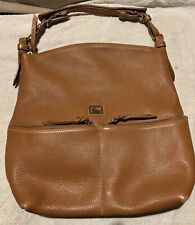Used, DOONEY & BOURKE~Tan~Pebble Leather~Large~Hobo/Shoulder Bag for sale  Shipping to South Africa
