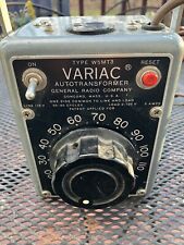 corp variac general radio for sale  Jackson