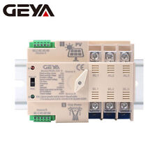 GEYA PV Solar Automatic Switch 3P 63A 230V Solar to Grid Dual Power 50Hz for sale  Shipping to South Africa