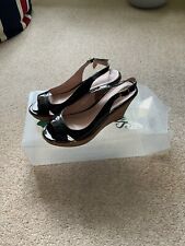 Ladies patent wedge for sale  ROSSENDALE