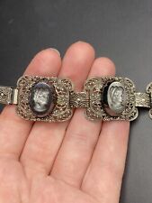 Used, Vintage 1930s Czech Cameo Bracelet Intaglio for sale  Shipping to South Africa