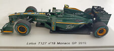 Usado, miniature SPARK 1/43 formule1.f1.LOTUS T 127 Heikki KOVALAINEN.MONACO GP 2010 comprar usado  Enviando para Brazil