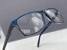 Used, Davidoff Eyeglasses Frames men Blue Teal Rectangular Large 92015 Np for sale  Shipping to South Africa