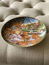 franklin mint teddy bear plate collection for sale  LOUTH