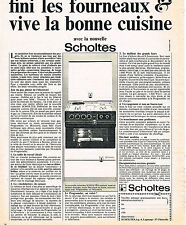 Publicite 1966 scholtes d'occasion  Le Luc