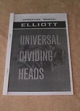 Elliot universal dividing for sale  Shipping to Ireland