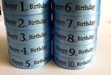 Birthday ribbon age for sale  Shipping to United States