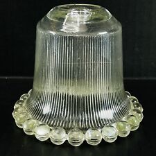 Clear glass bell for sale  Shipping to Ireland