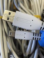 Usado, Controle Nintendo Wii U Pro cabo de carregamento USB WUP-018 OEM OFICIAL testado comprar usado  Enviando para Brazil