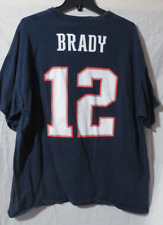 Begagnade, Tom Brady New England Patriots Jersey Shirt #12 2XLarge till salu  Toimitus osoitteeseen Sweden