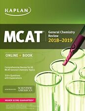 Mcat general chemistry for sale  Boston