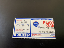 1989 nfc divisional for sale  Woodmere